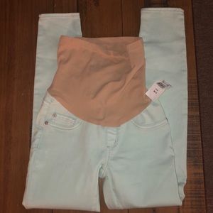 Luxe denim maternity - blue